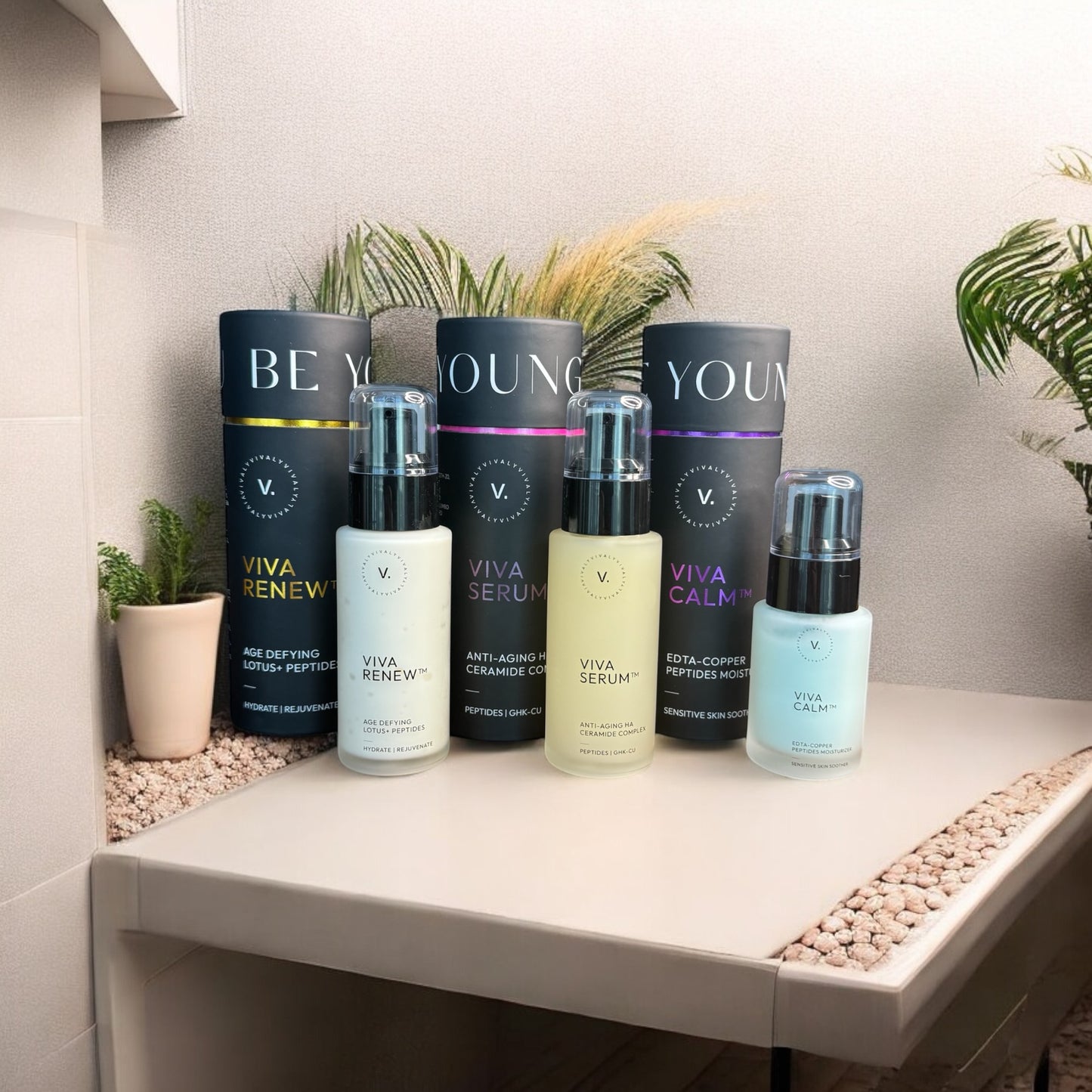 Viva 3-Pack Bundle - VivaRenew™, VivaCalm™ and VivaSerum™.