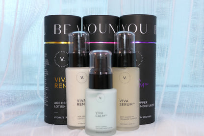 Viva 3-Pack Bundle - VivaRenew™, VivaCalm™ and VivaSerum™.